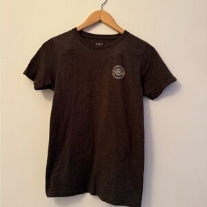 VISSLA Men's Charcoal Short Sleeve Tee